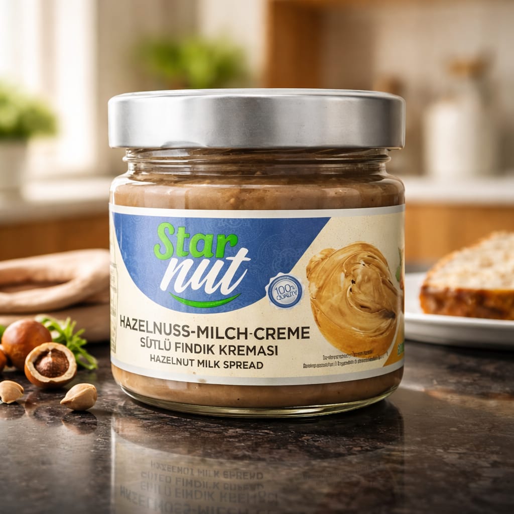 Sütlü fındık kremasi 200 gR